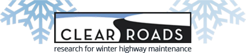 Clear roads research for winter highway maintenance